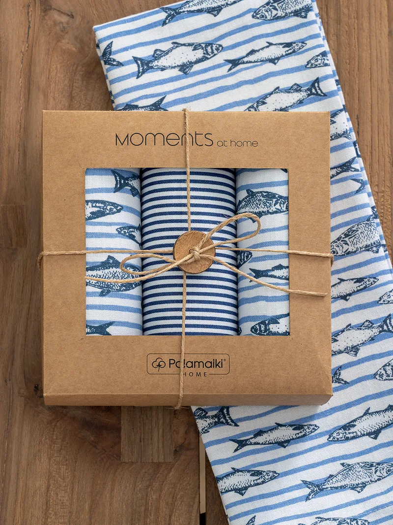 Σετ 3 Πετσέτες Κουζίνας Kitchen Towels 40x70 MH500 - Palamaiki