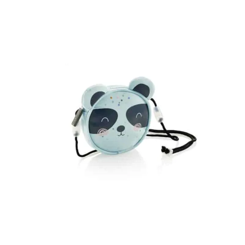 MR16394 Miquelrius Τσαντάκι 11x11x4 cm Γαλάζιο Panda
