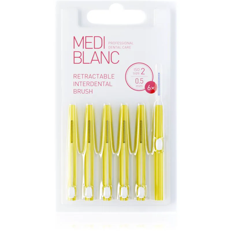 MEDIBLANC Interdental TB Pull Out System 0.5mm αναδιπλούμενο μεσοδόντιο βουρτσάκι 6 τμχ