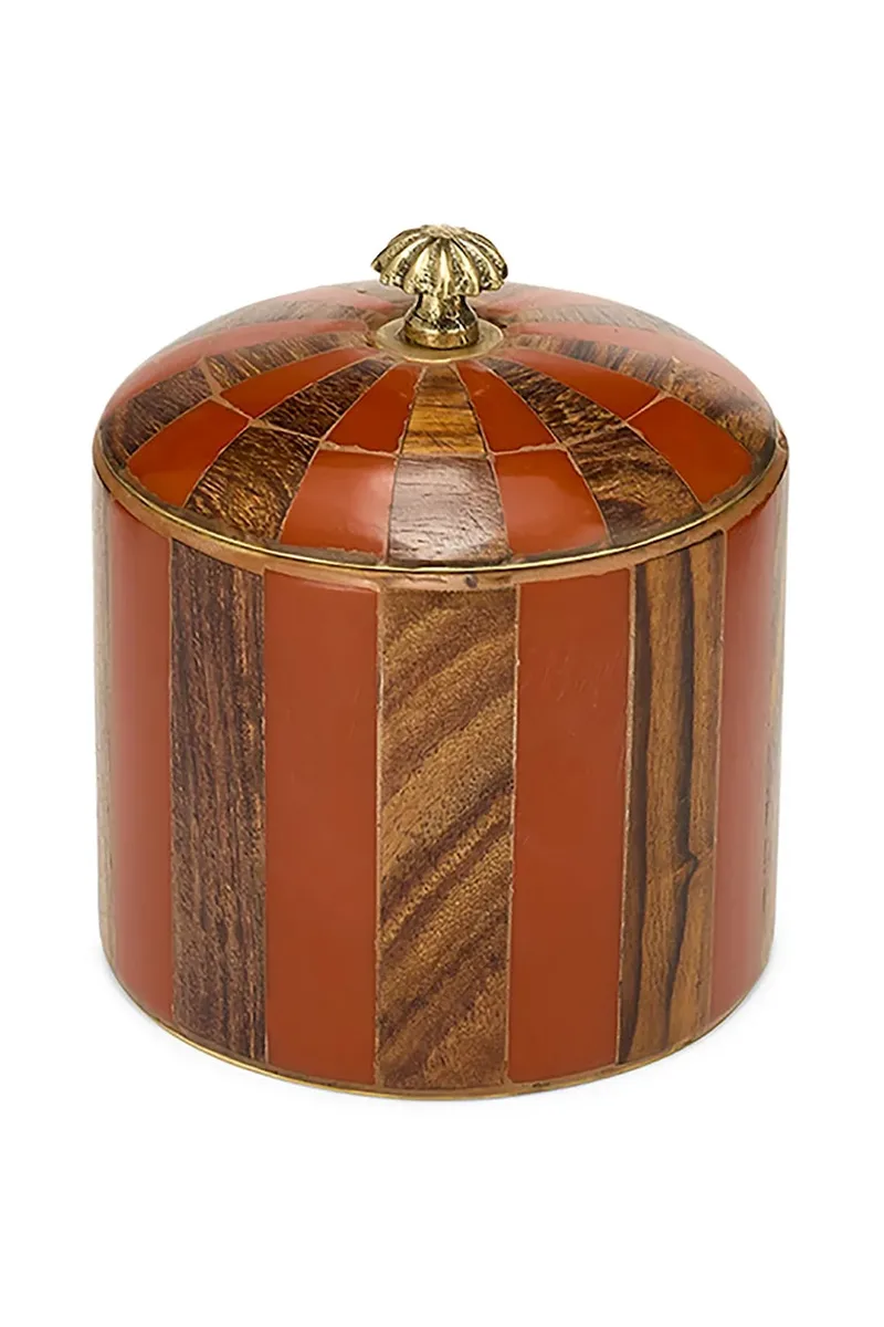 Δοχείο με καπάκι Doing Goods Piper Striped Circus Box