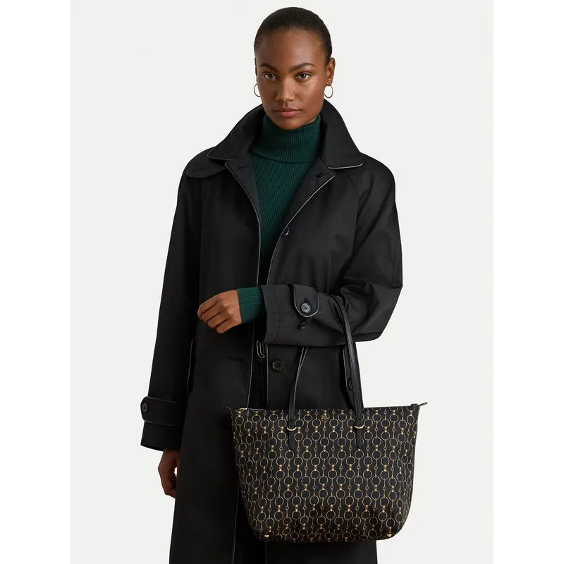 Τσάντα LAUREN RALPH LAUREN 431916737040 Μαύρο