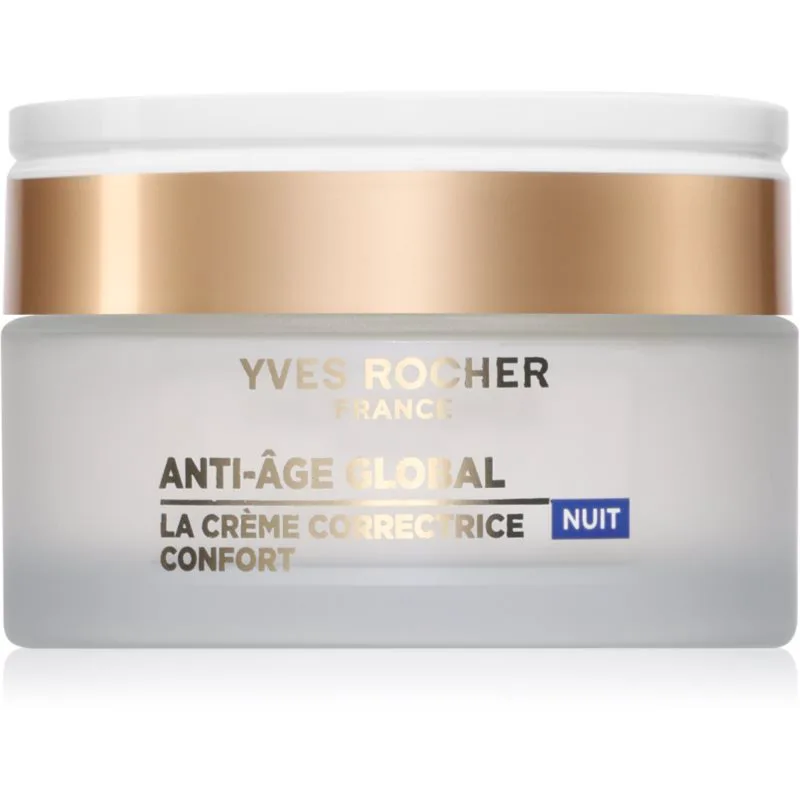 Yves Rocher Anti-Age Global αναγεννητηκή κρέμα νύχτας ενάντια στις ρυτίδες 50 ml
