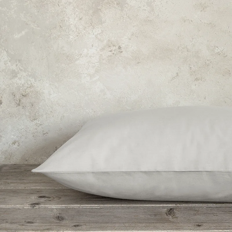 Μαξιλαροθήκες Ζεύγος 52X72 Nima Unicolors Oat Μπεζ (52x72)