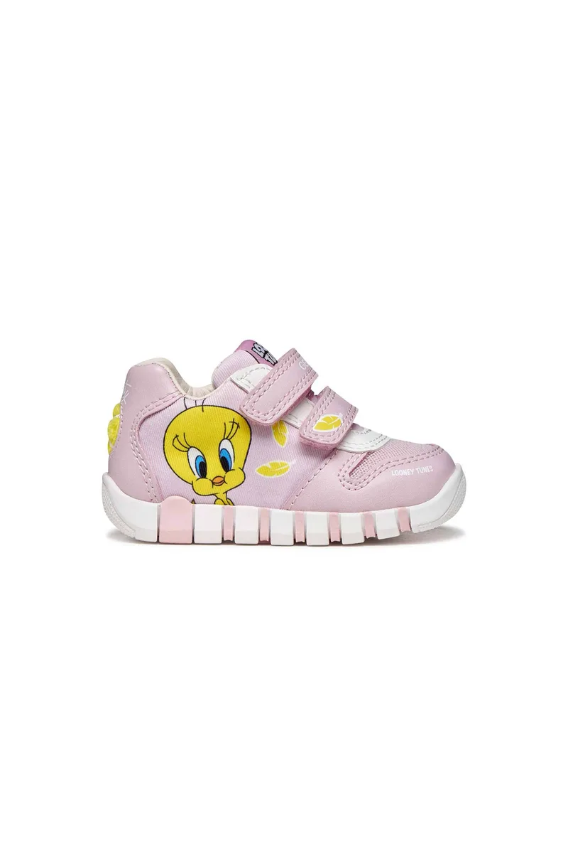Geox βρεφικά sneakers "Lupidoo Tweety" - 371379 Ροζ