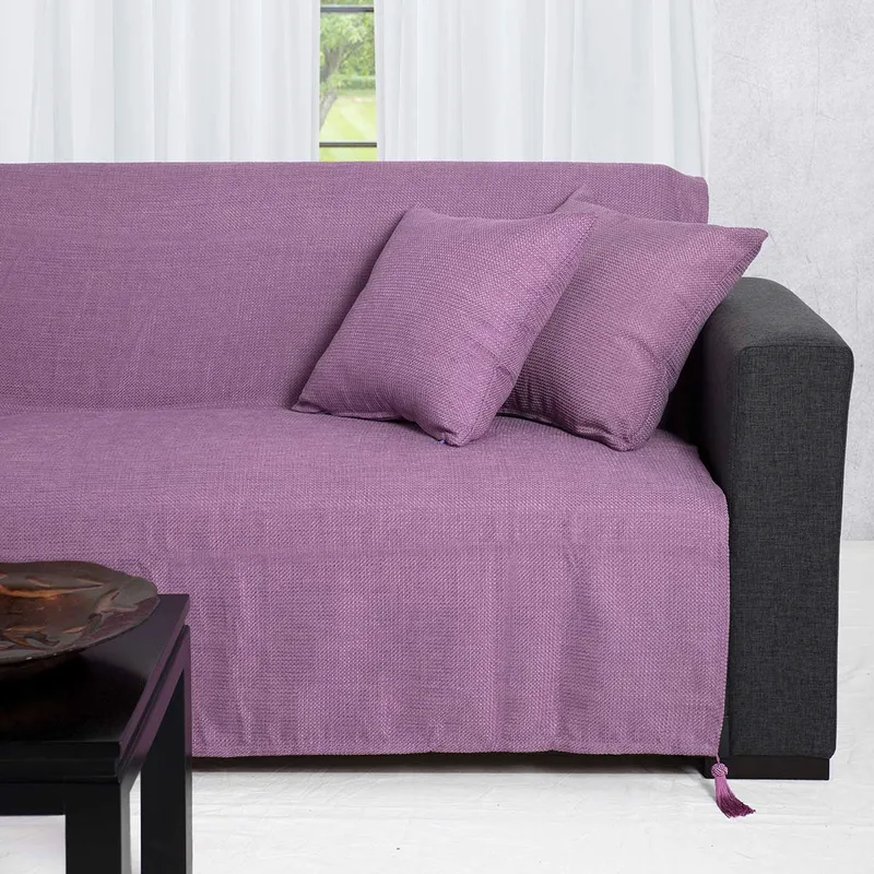 Ριχτάρι Καναπέ Διθέσιου (180x250) Silk Fashion 9925 Λιλά