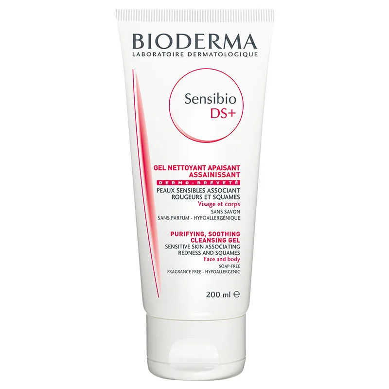 BIODERMA Sensibio Ds Gel Moussant Τζελ Καθαρισμού 200ml