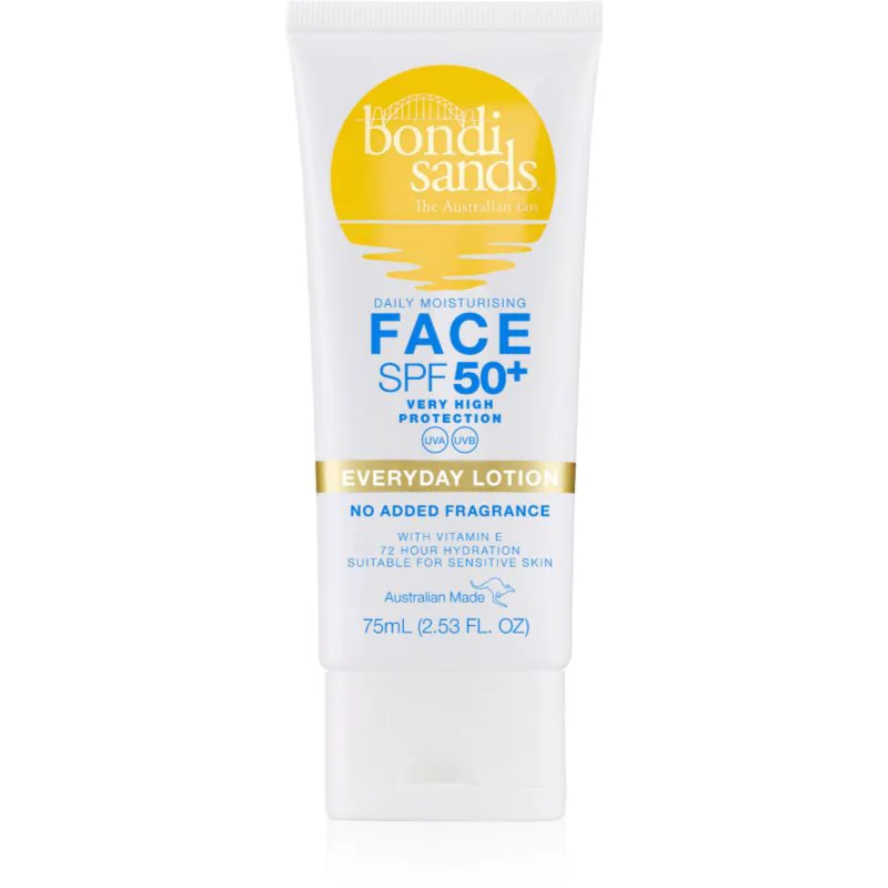 Bondi Sands SPF 50+ Everyday Face Lotion αντηλιακό γάλα για το πρόσωπο SPF 50+ 75 ml