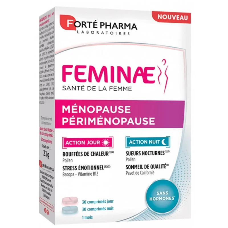 Forte Pharma Féminae Menopause Perimenopause Without hormones 60 tablets