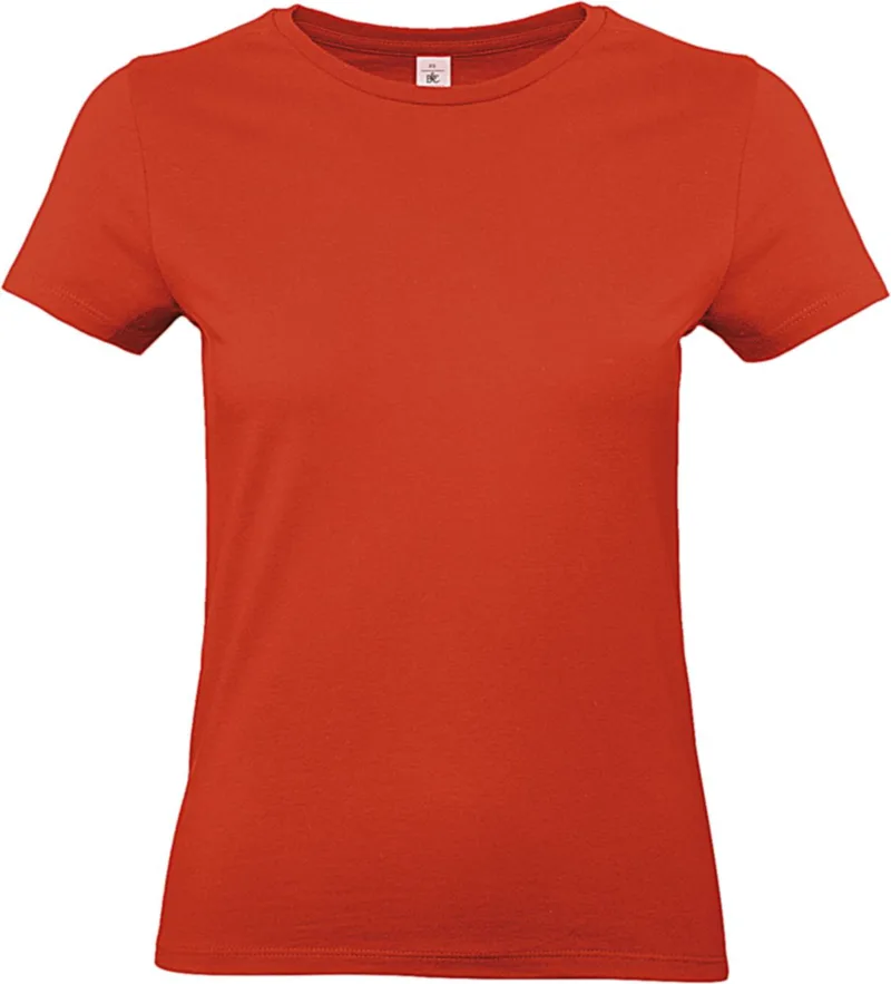 Γυναικείο T-Shirt TW04T B & C E190 Fire Red