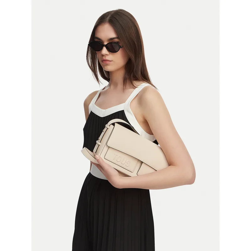 Τσάντα TOUS Back To Basics 2002381501 Μπεζ