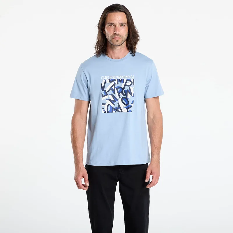 T-shirt EA7 Emporio Armani Crew Neck T-Shirt Ashley Print Lettering XL