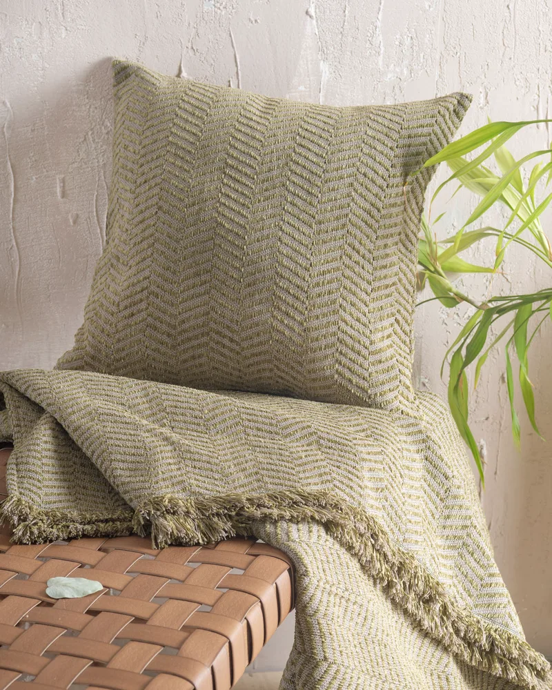 Ριχτάρι διθέσιου (180Χ240) Yard Olive, Rythmos Home