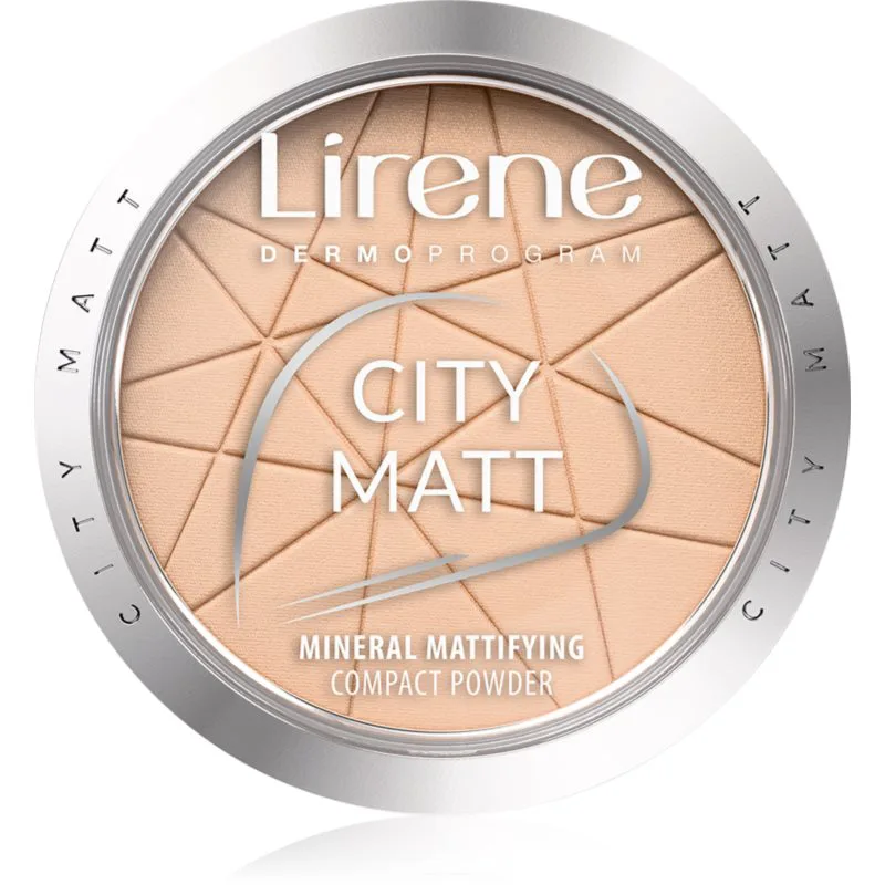 Lirene City Matt ματ πούδρα απόχρωση 02 Natural 9 γρ