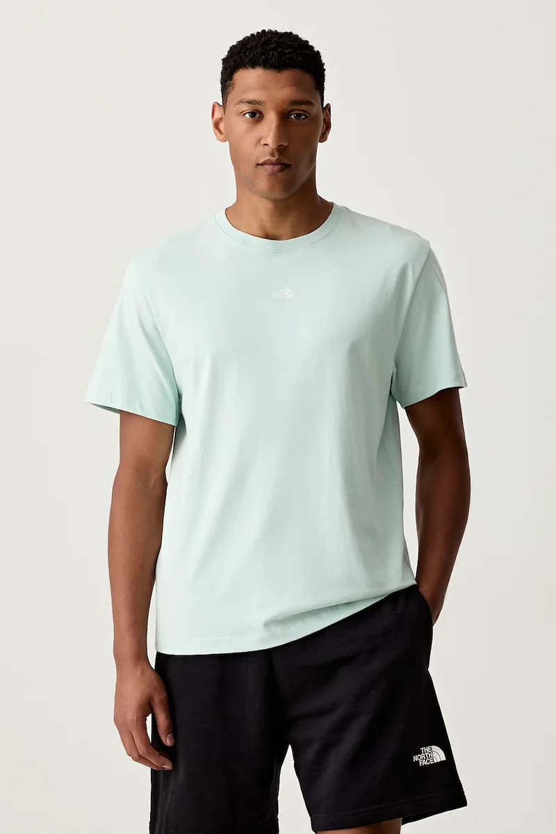 The North Face basic t-shirt ανδρικό βαμβακερό Essential Center Logo