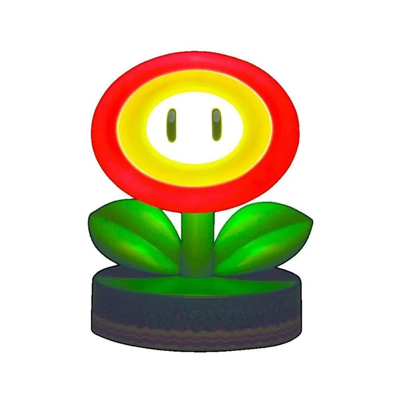 Επιτραπέζια φωτιστικά Paladone Lampe de table Fleur de feu Jaune