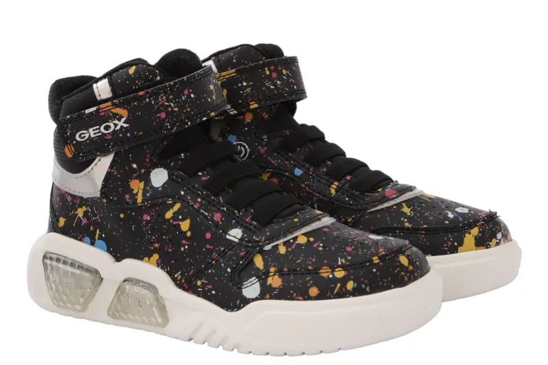 Sneaker Geox Illuminus (No 28-32) J36HPA 00411-C9999 Κορίτσι