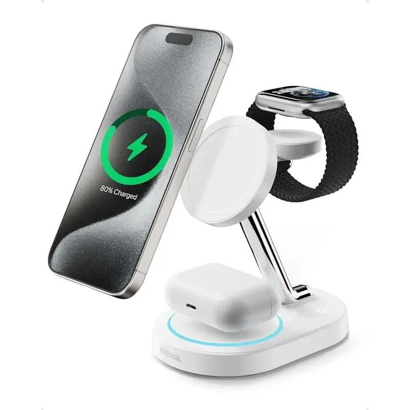 Siipro MagSafe Charging Station 3in1 White (SW-40W)