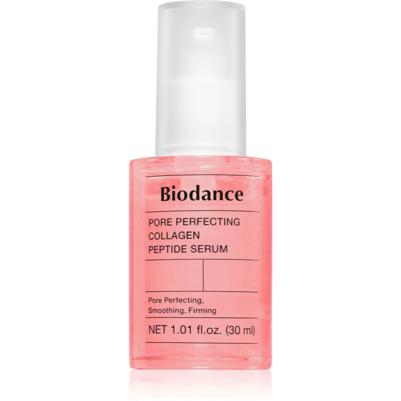Biodance Pore Perfecting Collagen Peptide Serum αναγεννητικός και ενυδατικός ορός για εκτεταμένους πόρους και ρυτίδες 30 ml