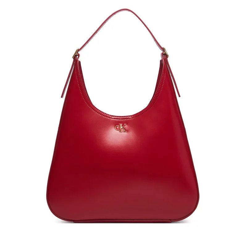 Τσάντα Calvin Klein Ck Medium Shoulder Bag LV04F3522G Κόκκινο