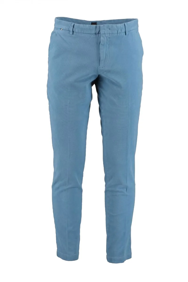 BOSS ΠΑΝΤΕΛΟΝΙ CHINO KAITO1 SLIM FIT STRETCHLETIC ΣΙΕΛ