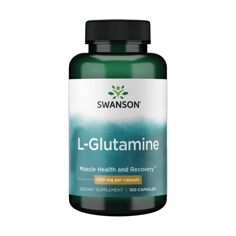Swanson L-Glutamine 500mg -100caps