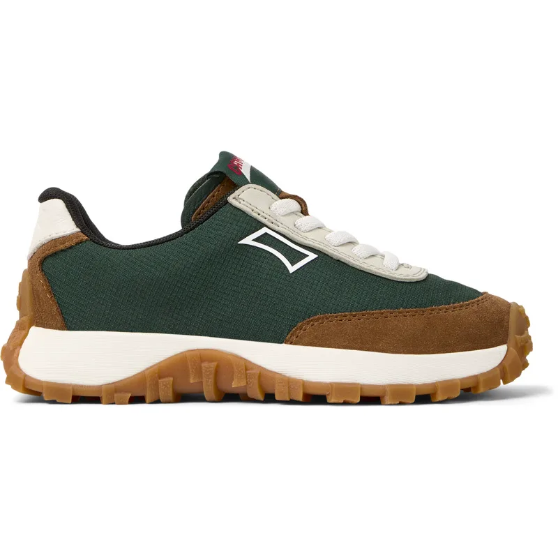 CAMPER Drift Trail - Smart casual παπουτσια Για Κορίτσια - Πράσινο, Μέγεθος 37, Cotton fabric