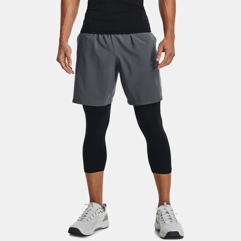 UNDER ARMOUR WOVEN GRAPHIC SHORTS ΓΚΡΙ