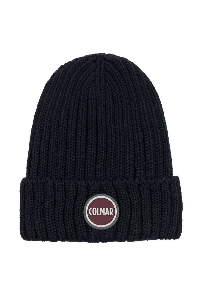 COLMAR ΣΚΟΥΦΟΣ ΠΛΕΚΤΟ FILMAX LOGO ΜΠΛΕ
