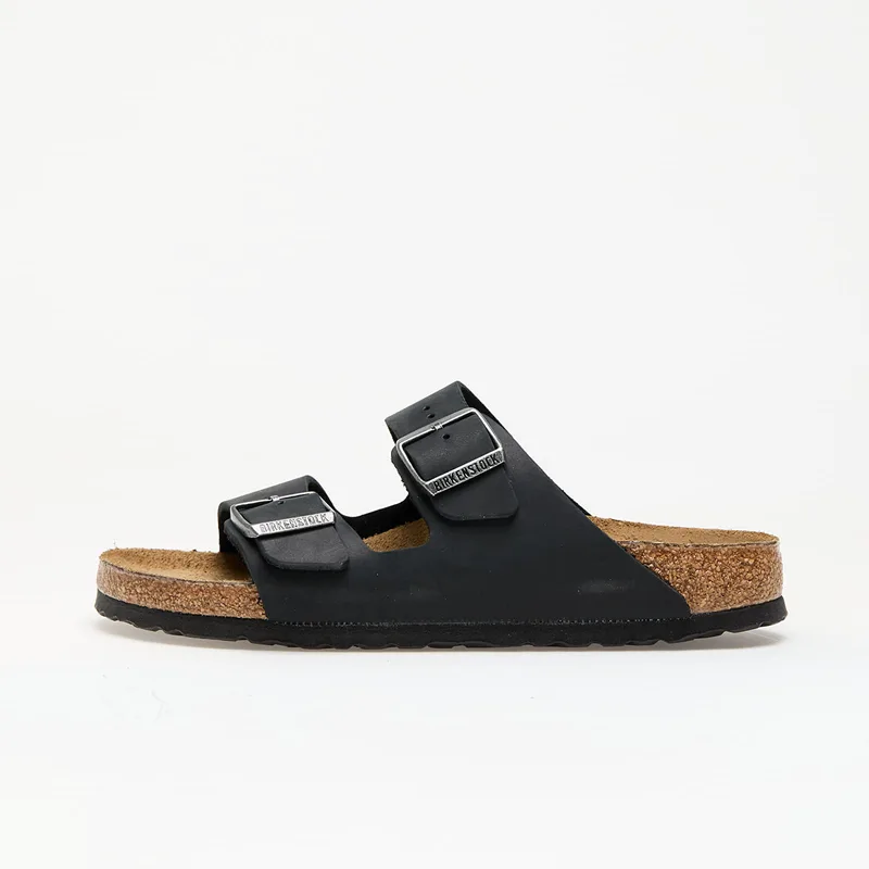 Sneakers Birkenstock Arizona Soft Footbed Natural Leather Oiled Black EUR 39
