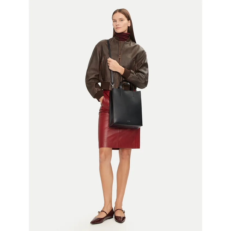 Τσάντα Calvin Klein Line Lthr Mini Tote 32 LV04F3002G Μαύρο