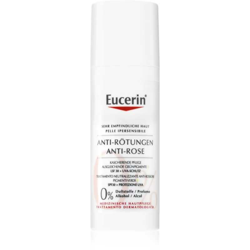 Eucerin Anti-Redness εξουδετερωτική κρέμα ημέρας με πράσινη χρωστική ουσία SPF 30 50 ml