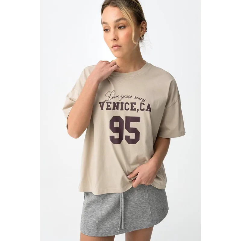 Μπλούζα μακό κορίτσι Tiffosi-10065834-134-Beige