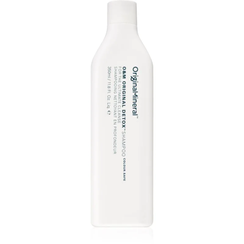 Original & Mineral Original Detox Shampoo σαμπουάν για βαθύ καθαρισμό 350 ml
