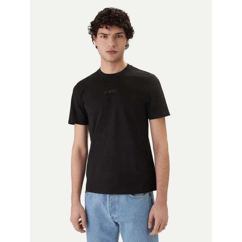 Guess T-Shirt Z6GI06 K2847 Μαύρο Regular Fit