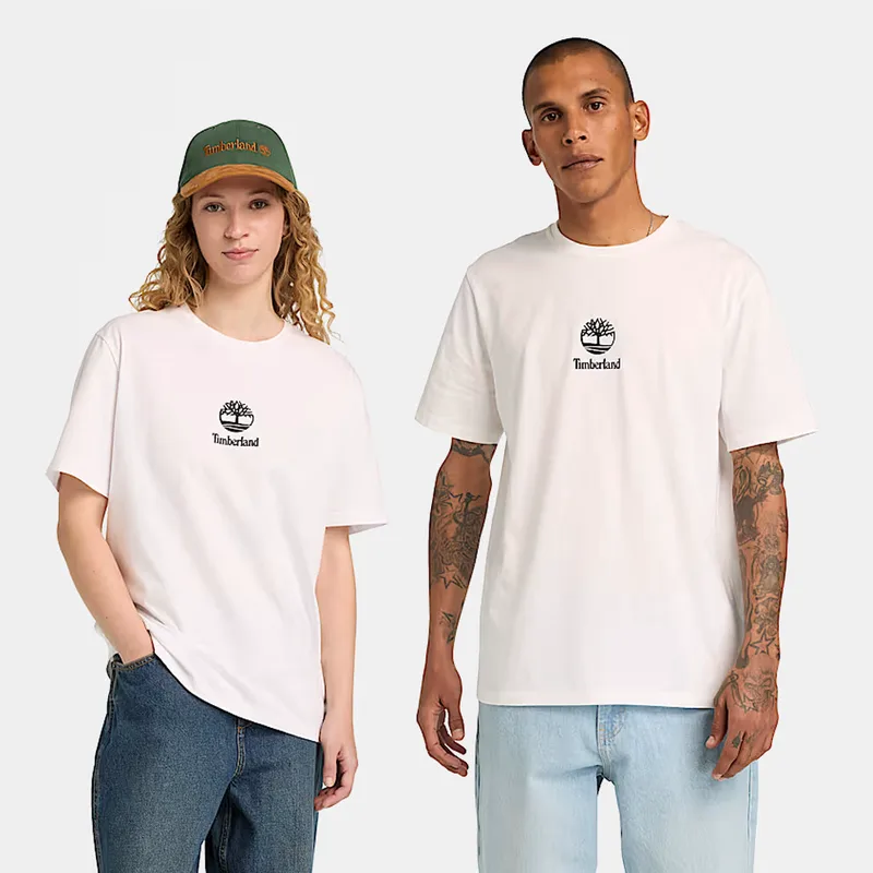 Timberland Print Stack Logo Unisex T-Shirt (9000263784_1539)