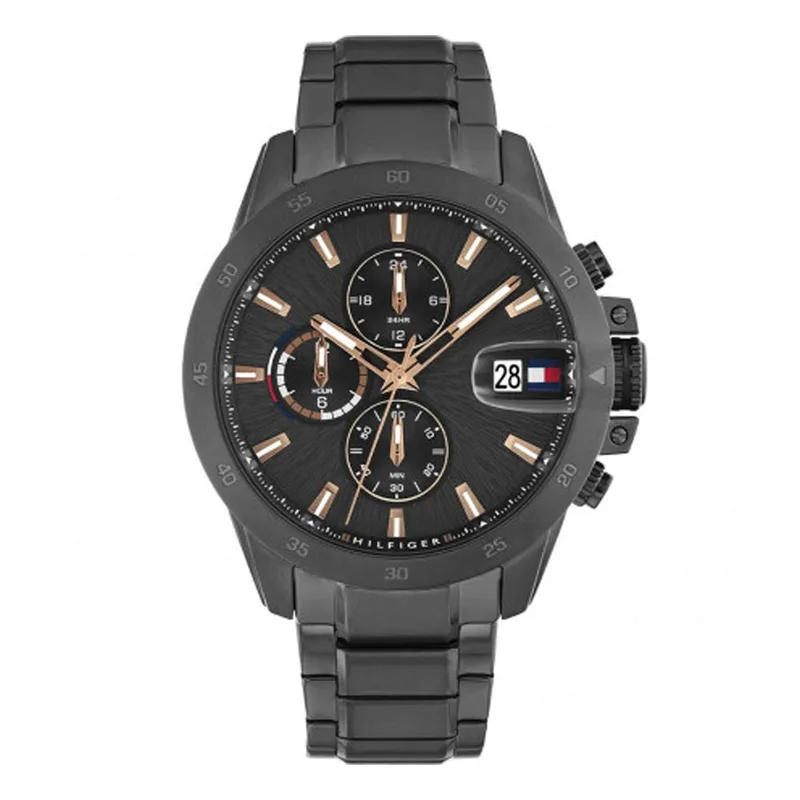 TOMMY HILFIGER Jameson Chronograph Black Stainless Steel 1792218