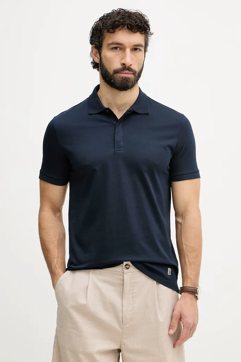 U.S. Polo Assn. Πόλο Ανδρικό βαμβακερό PREMIUM SUPIMA