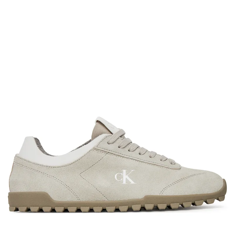 Αθλητικά Calvin Klein Jeans Low Profile Runner Mg Sue YW0YW01898 Μπεζ