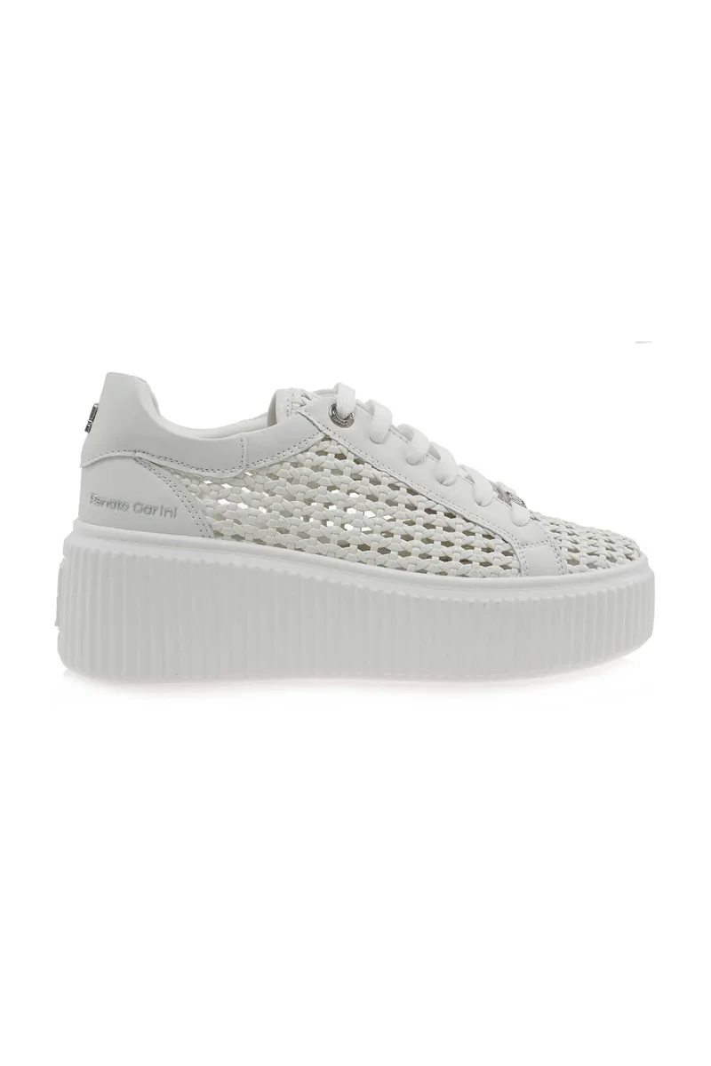 Renato Garini γυναικεία sneakers με διάτρητο σχέδιο - W119R170326M Λευκό