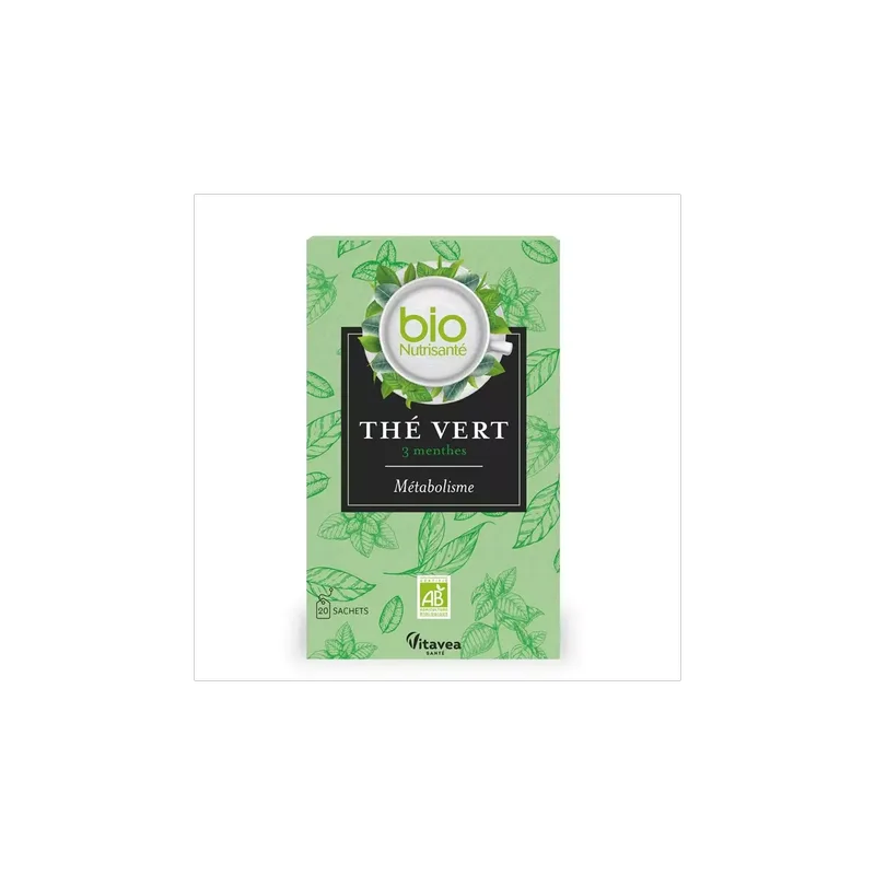 Vitavea Health BioNutrisanté Green Tea 3 Minds Metabolism 20 Sachets
