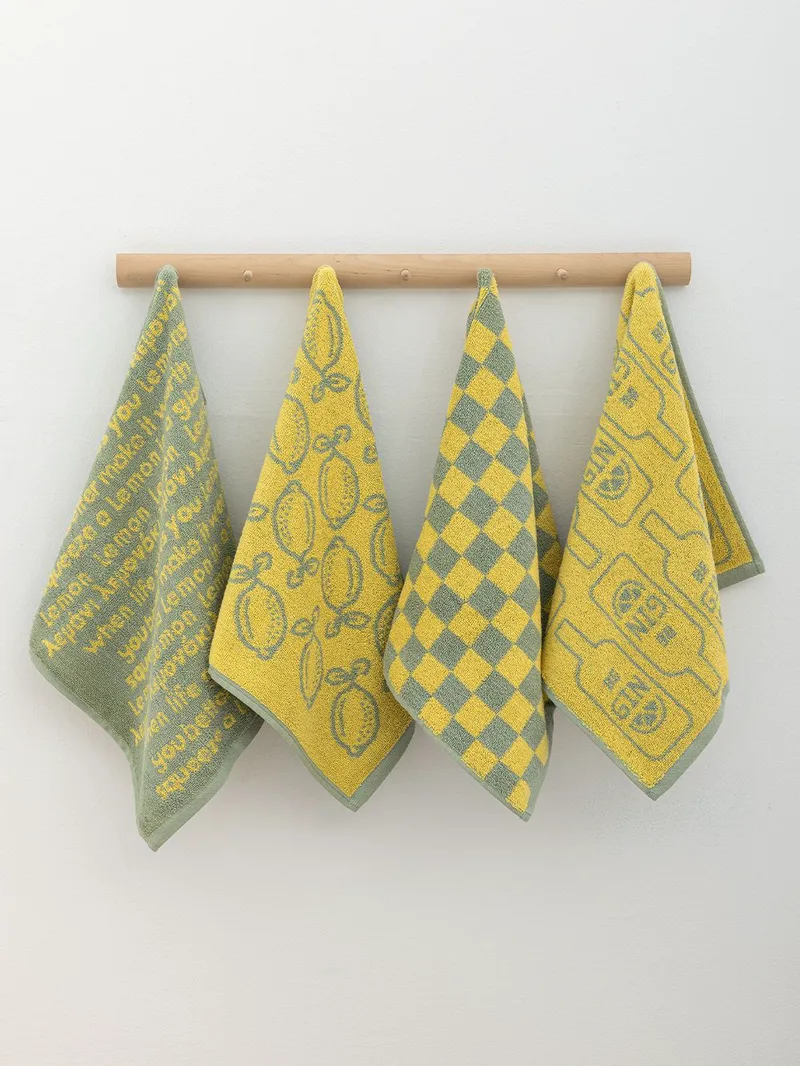 Σετ 4 Πετσέτες Κουζίνας Kitchen Towels 40x60 JACK100