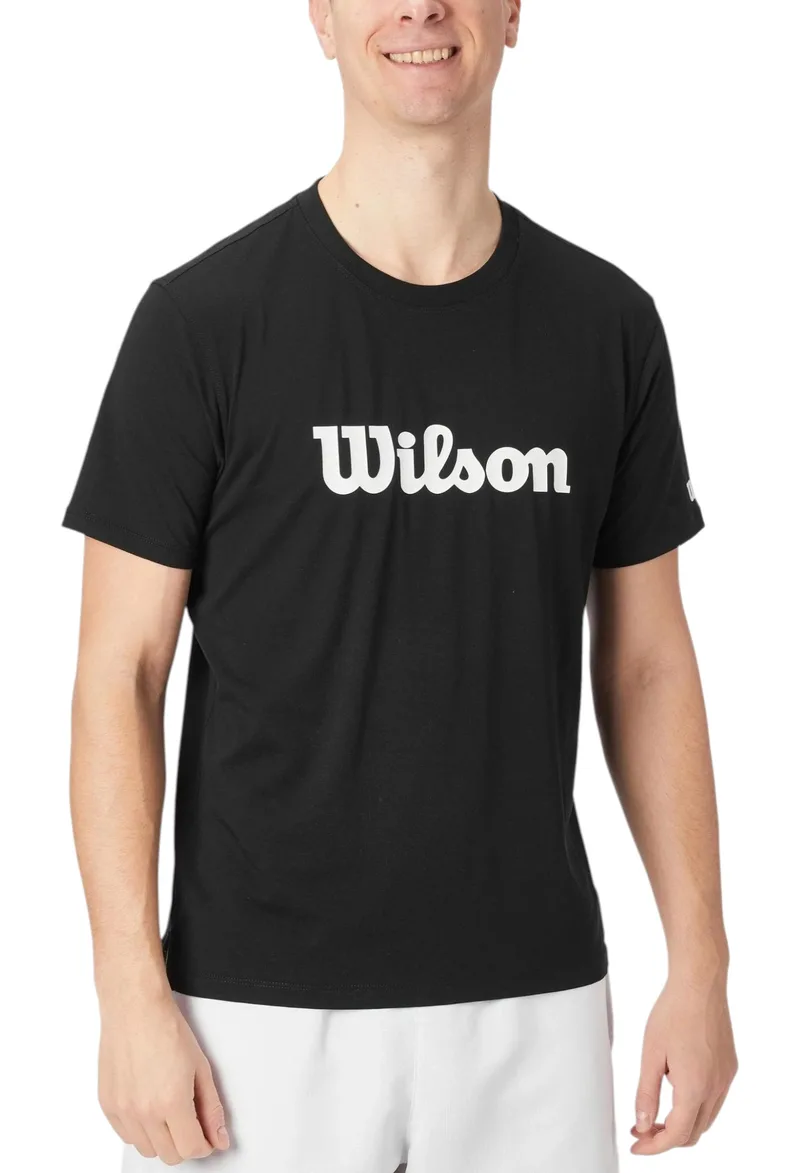 Μπλούζα Κοντομάνικη Wilson Team Graphic Tee WM00290511BKA-BLACK Ανδρικό