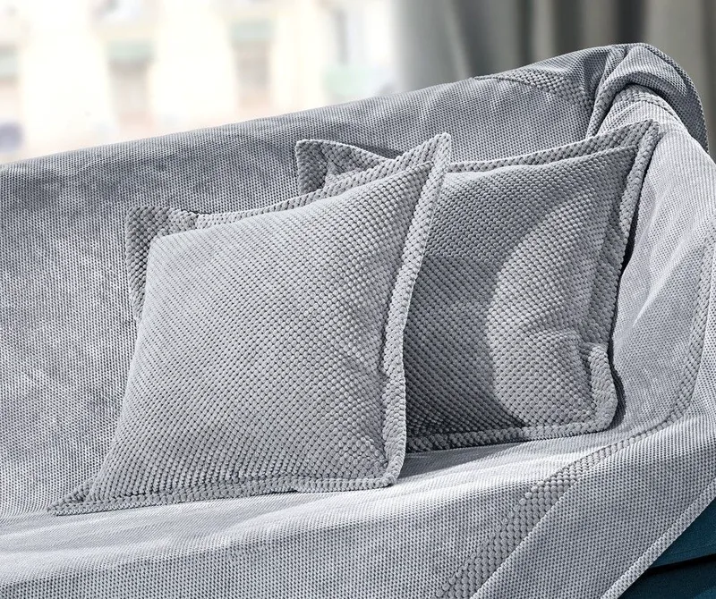 Μαξιλαροθήκη Διακόσμησης Guy Laroche Rubicon Silver 45x45
