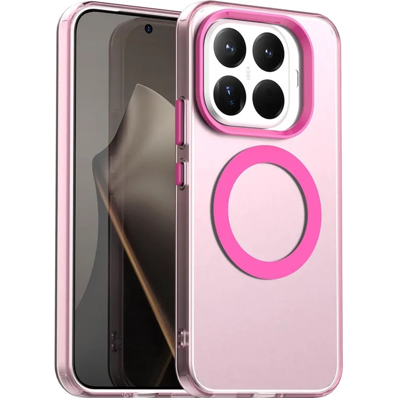 Θήκη Xiaomi 15T Pro Techsuit CandyCase Σκληρή Ημιδιάφανη με MagSafe - Ροζ (5949419344723)