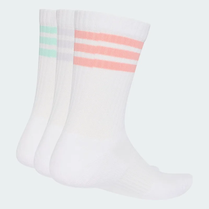 adidas 3-Stripes Cushioned Crew Socks 3 Pair Pack (9000284662_96001)
