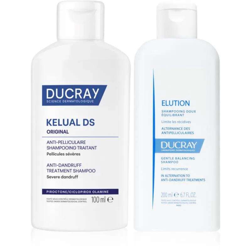 Ducray Kelual DS Σετ για σμηγματορροϊκή δερματίτιδα και σοβαρές καταστάσεις πιτυρίδας