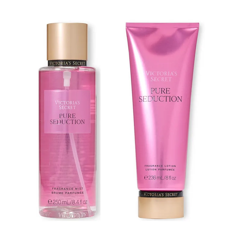Κιτ αρωμάτων Victoria's Secret Body Mist and Lotion Set - Pure Seduction