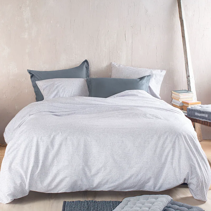Σεντόνια King Size (Σετ) 270X290 Rythmos Pacify Λευκο Χωρίς Λάστιχο (270x290)