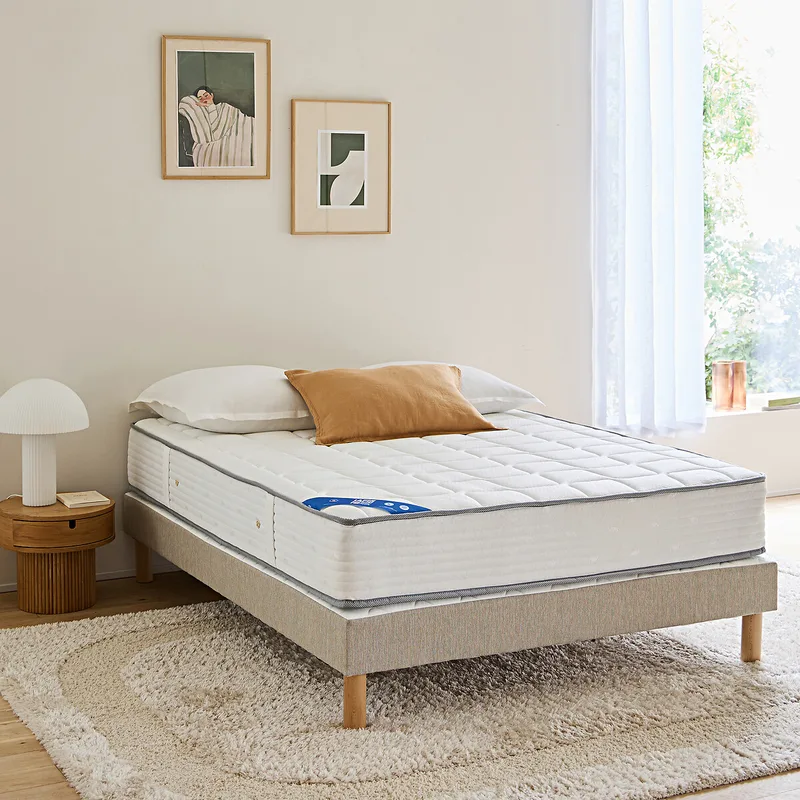 Καπιτονέ βάση κρεβατιού με ελατήρια 70x190 cm