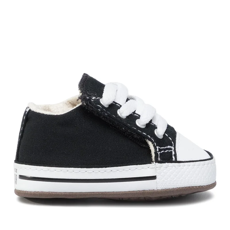Πάνινα παπούτσια Converse Chuck Taylor All Star Cribster Mid 865156C Μαύρο